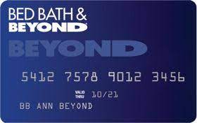 Bed Bath and Beyond credit card
